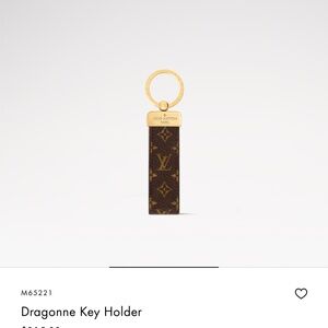 Louis Vuitton Dragonne key holder